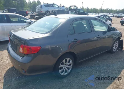 2010 Toyota Corolla Le z USA, uszkodzony, nr VIN 2T1BU4EE3AC284403